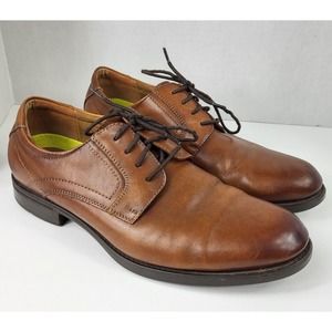 Florsheim 11951-221 Men's Brown Lace Up Oxford Dress Shoes Size 10D